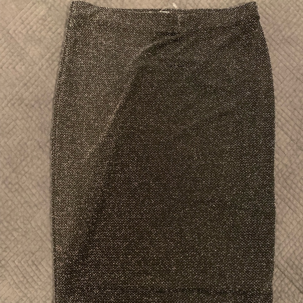 Night out skirt with sparkle and stretch. Fully lined. Size Medium. Never worn.